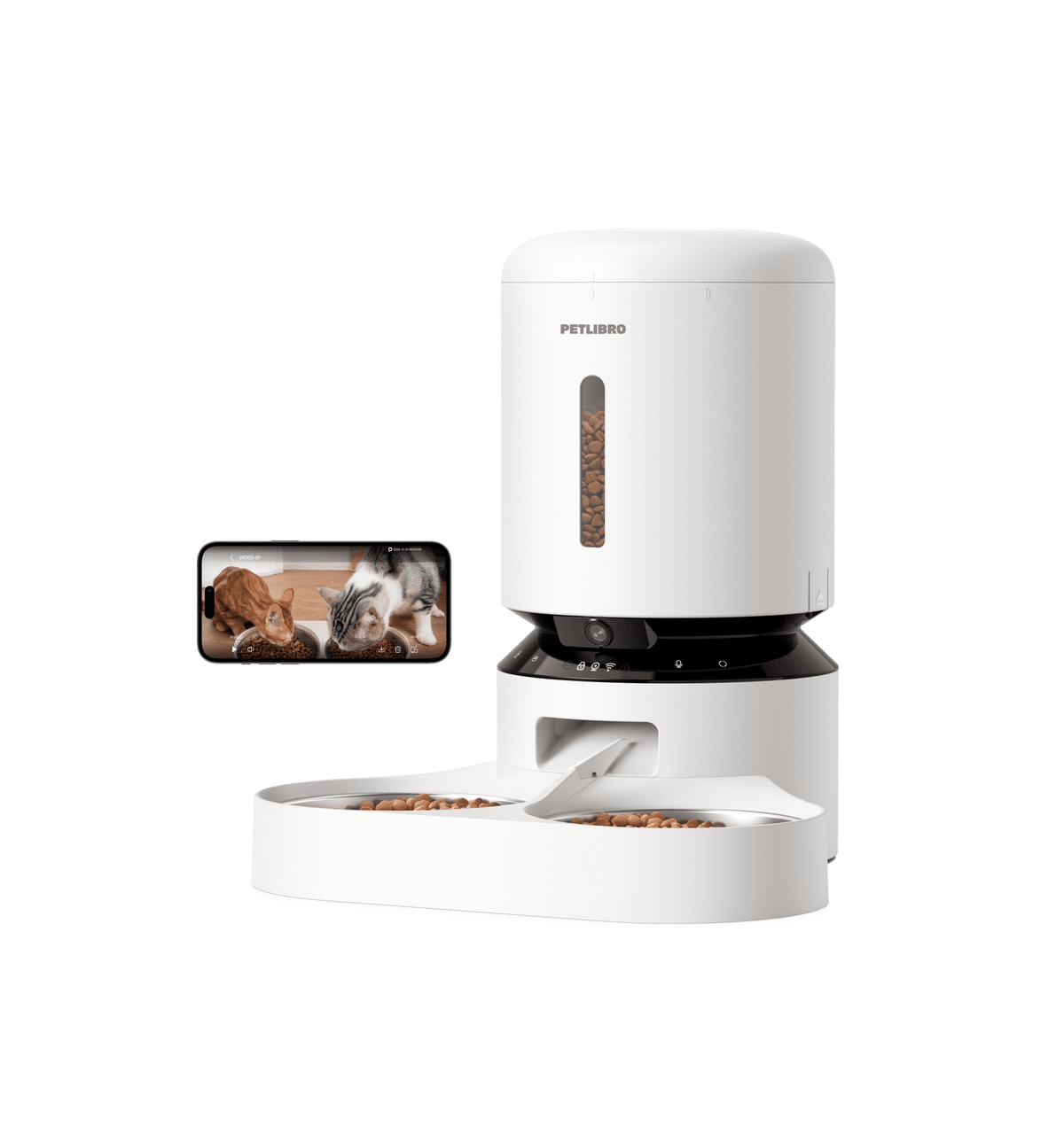 Granary Smart Camera Feeder Dual Bowl