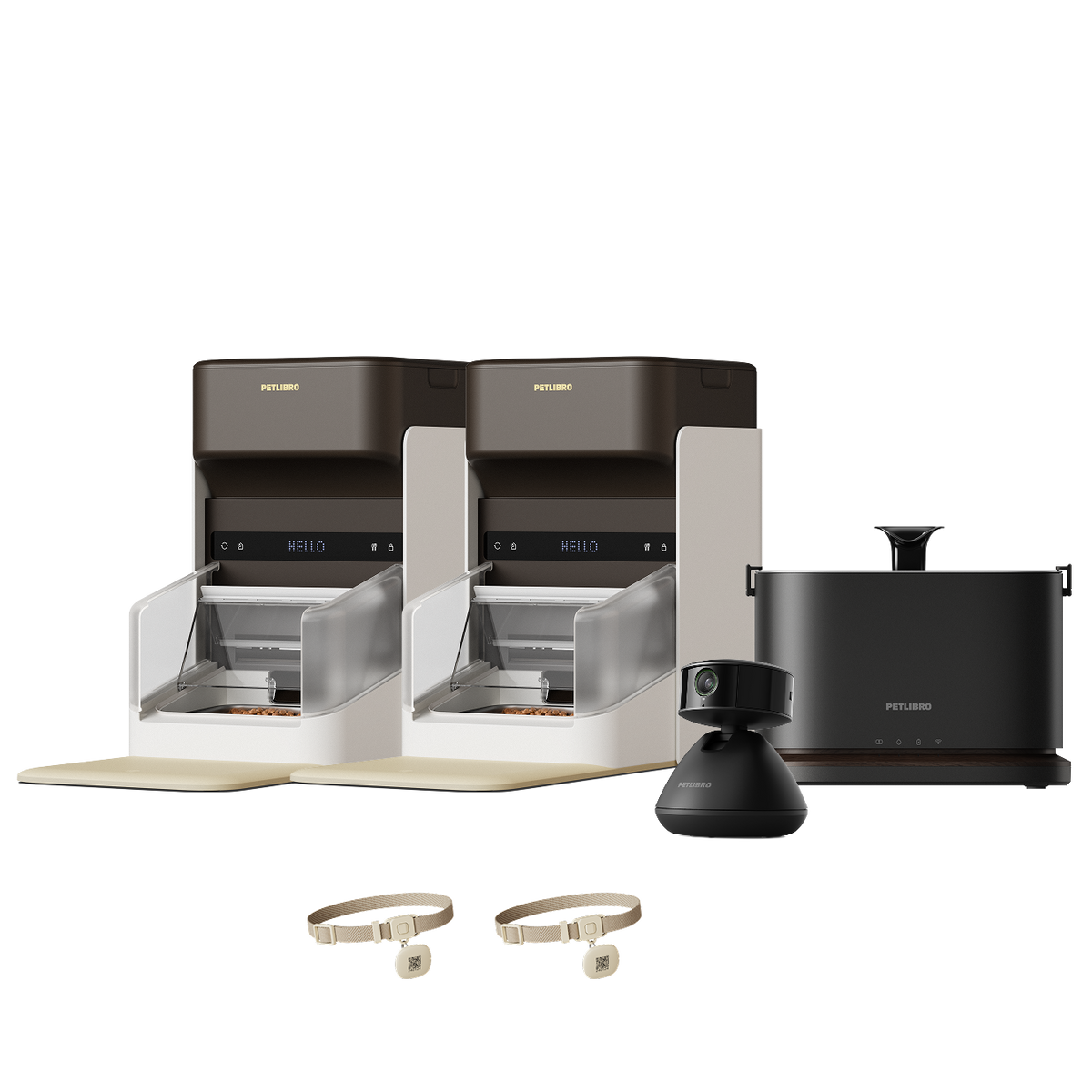 One RFID Smart Feeder & Dockstream 2 Smart Cordless Fountain & Scout Smart Camera