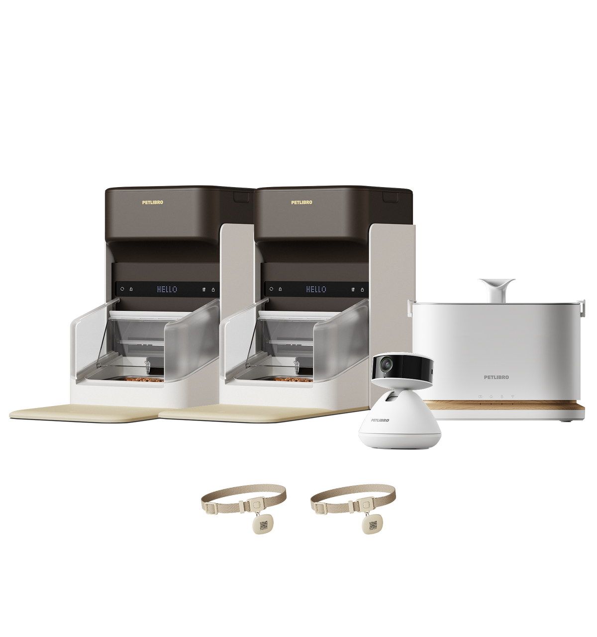 One RFID Smart Feeder & Dockstream 2 Smart Cordless Fountain & Scout Smart Camera