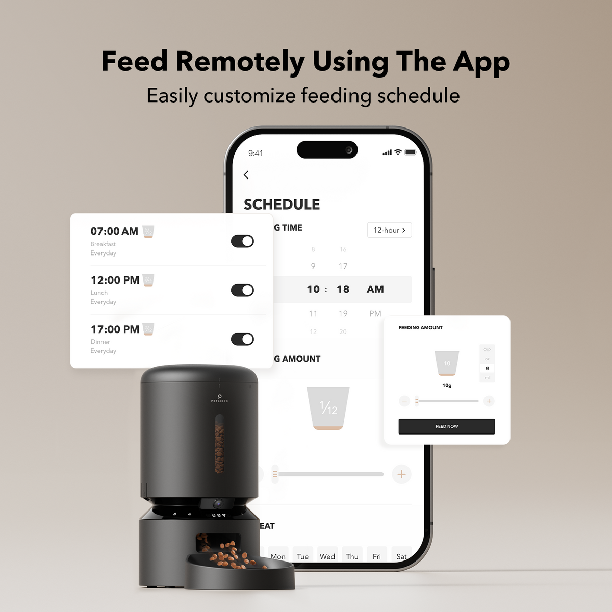 Granary Smart Camera Feeder for pet