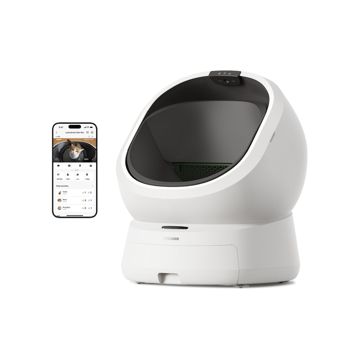 Luma Smart Litter Box with gift