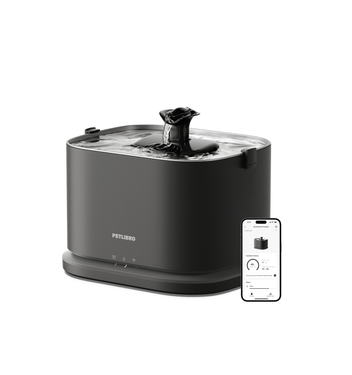 Dockstream 2 Smart Fountain for pet