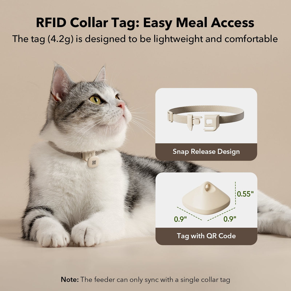 One RFID Smart Feeder for pet