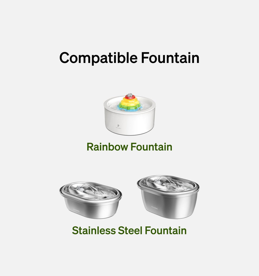 Stainless Steel/Rainbow Replacement Pump